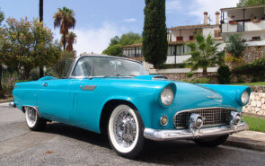 Convertible classic car