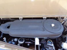 Late Silver Cloud air filter and housing
