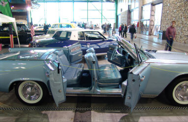 Classic car exhibition in Malaga