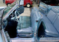 Silver blue interior