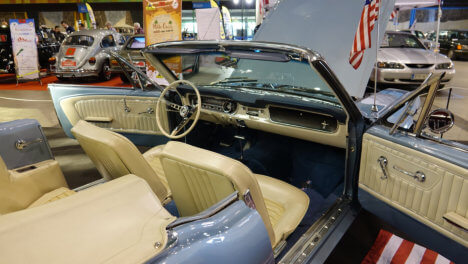 Original ivory white interior