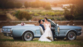 Exclusive classic wedding car hire Marbella, Malaga