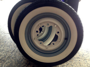 New whitewall tires