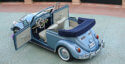 Car interior gets fully plastified before any wedding service