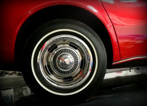 New original whitewall tires, quite expensive