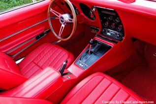 New steering wheel, seats, and door panels
