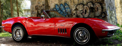 1968 Chevrolet Corvette convertible for sale, C3 Stingray, Marbella, Malaga