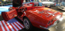 Chevrolet Corvette at Malaga classic car fair