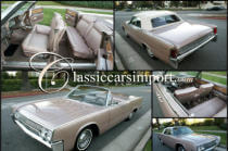 1963 Lincoln Continental convertible