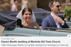 classic wedding car hire malaga, marbella, fuengirola, estepona