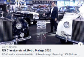 RG Classics. Classic car hire Spain