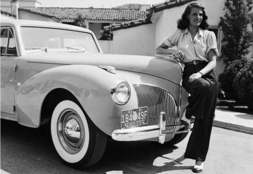 Rita HAYWORTH CAR