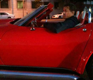 Sly Stallone Corvette