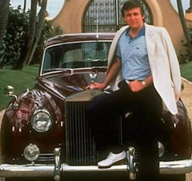 Donald Trump Rolls Royce Silver Cloud