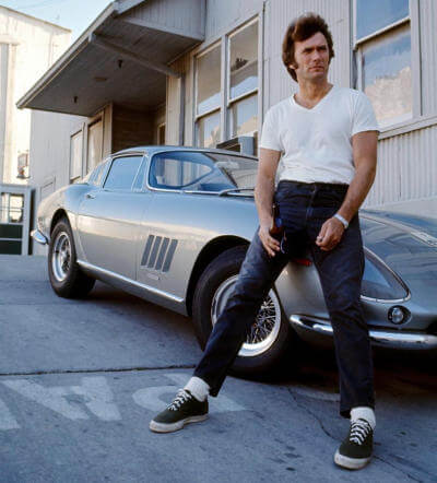 Clint Eastwood Ferrari