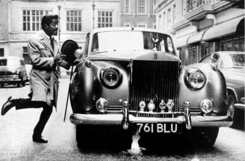 Sammy Davis and Rolls Royce Silver CLOUD