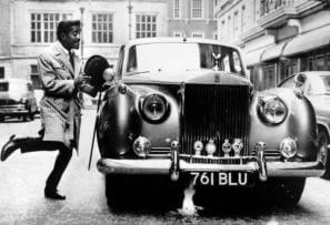 Sammy Davis and Rolls Royce Silver CLOUD