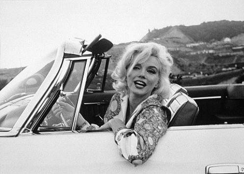 Marylin driving